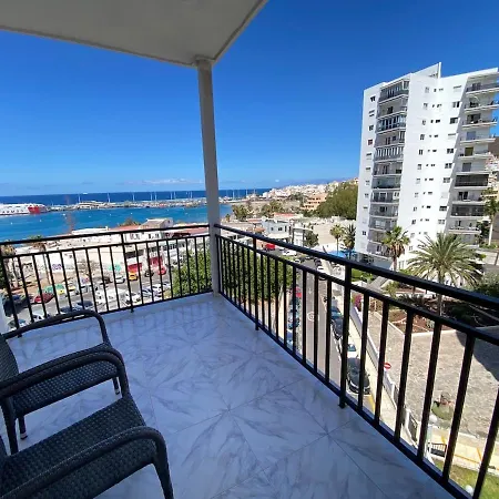 1 Bedroom Sea View With Steps To In Cristianos By Aqua Vista Tenerife *